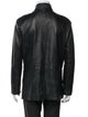 John Varvatos Eel Skin Utility Jacket