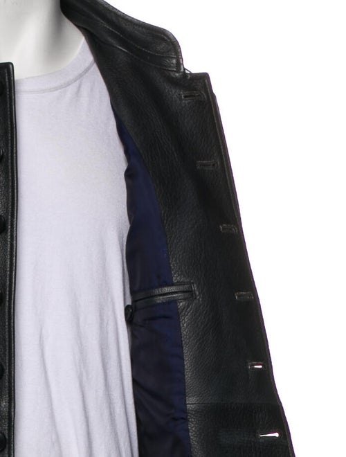 John Varvatos Eel Skin Utility Jacket