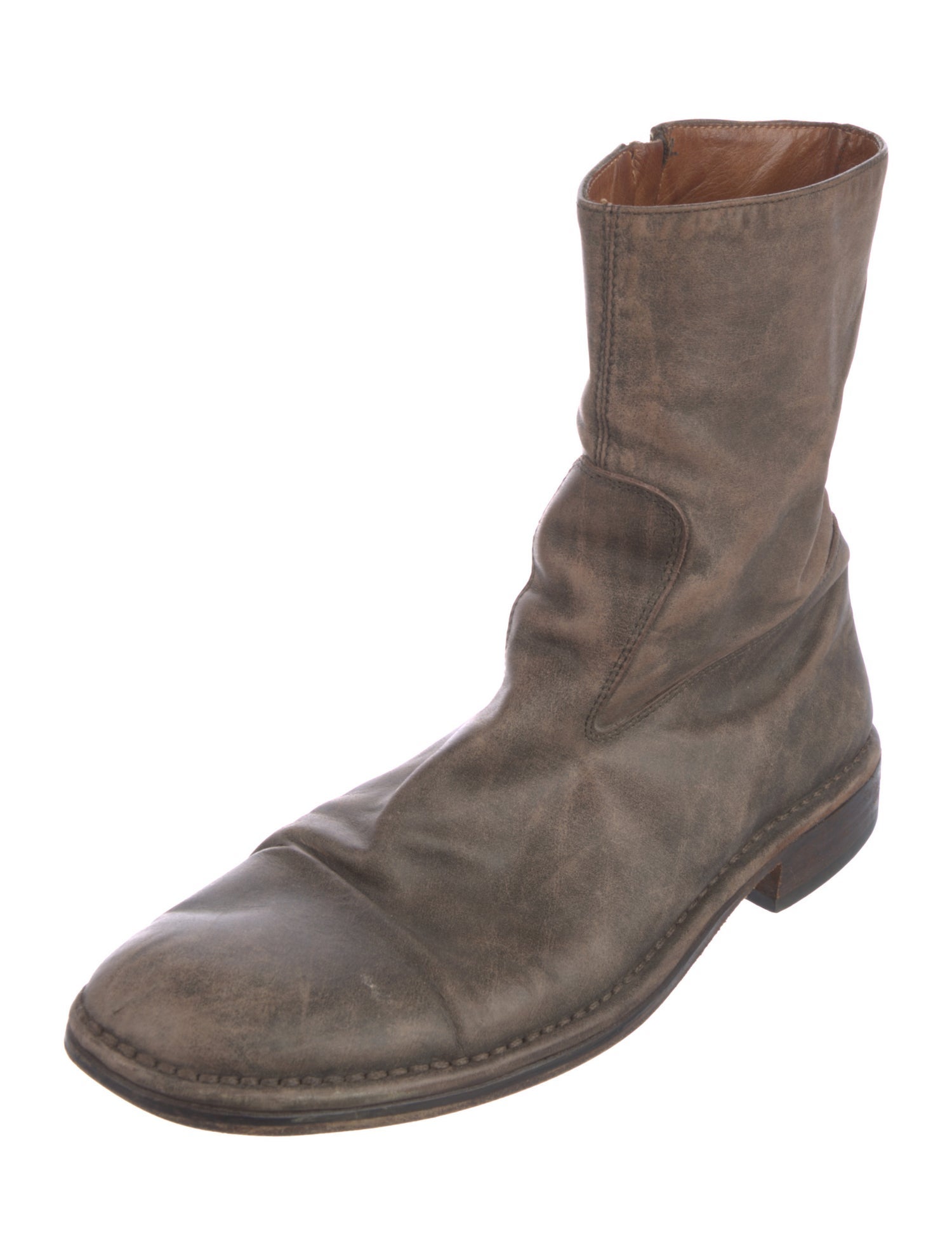 John Varvatos Leather Boots