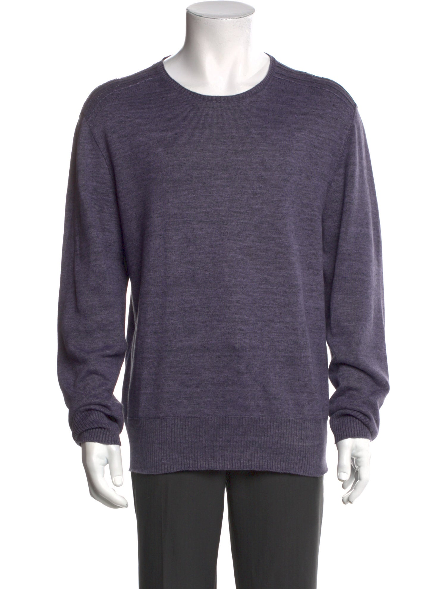 John Varvatos Linen Crew Neck Pullover