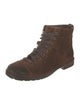 John Varvatos Leather Lace-Up Boots