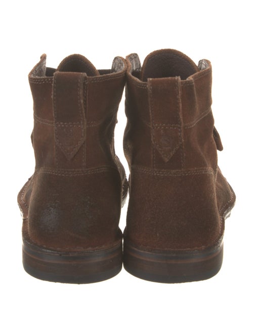 John Varvatos Leather Lace-Up Boots