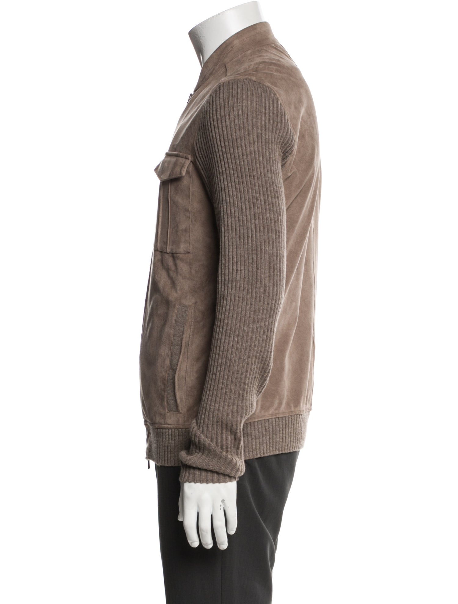 John Varvatos Merino Wool Trucker Jacket