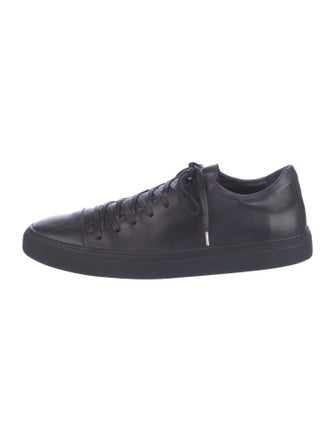 John Varvatos Leather Sneakers
