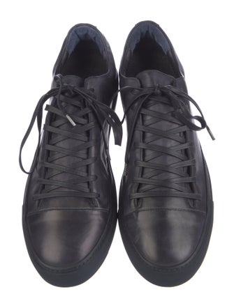 John Varvatos Leather Sneakers