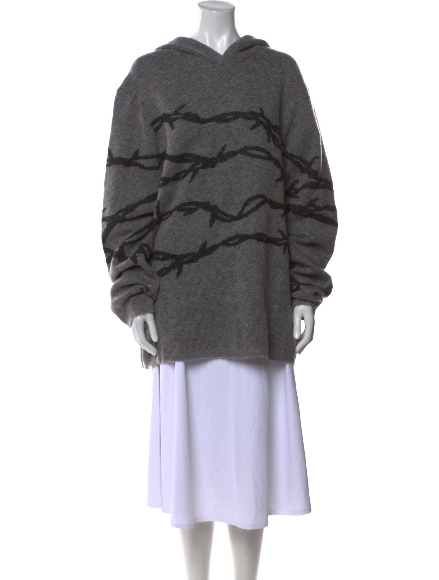 John Varvatos Wool Printed Sweater w/ Tags