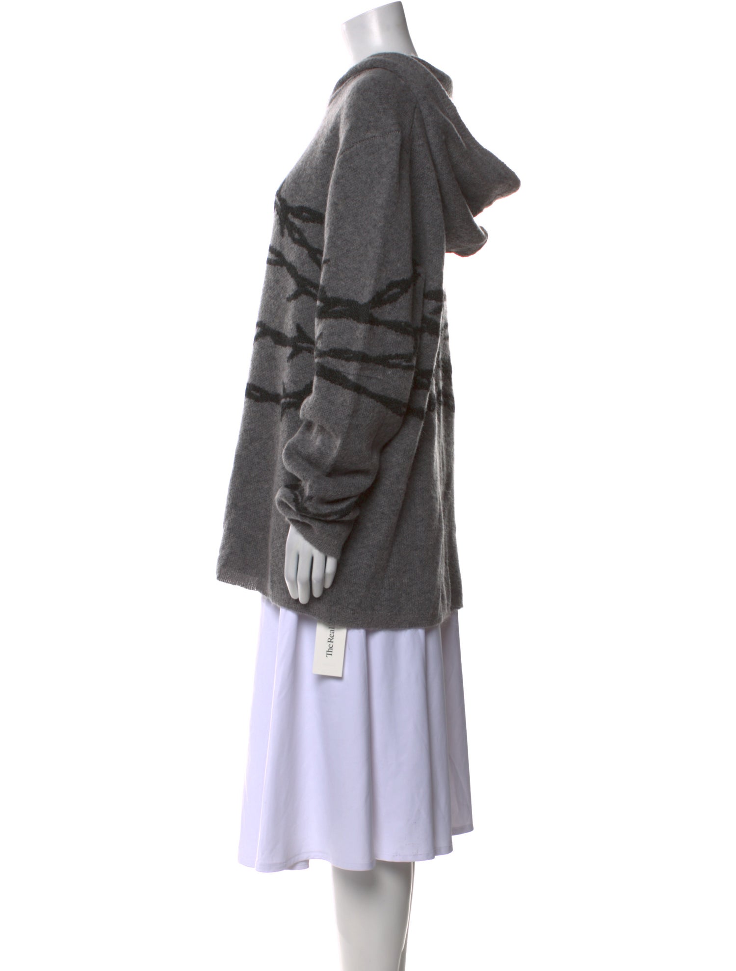 John Varvatos Wool Printed Sweater w/ Tags