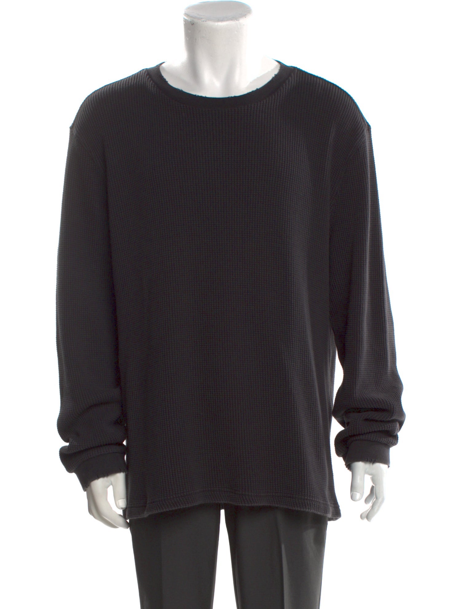 John Varvatos Crew Neck Long Sleeve Pullover