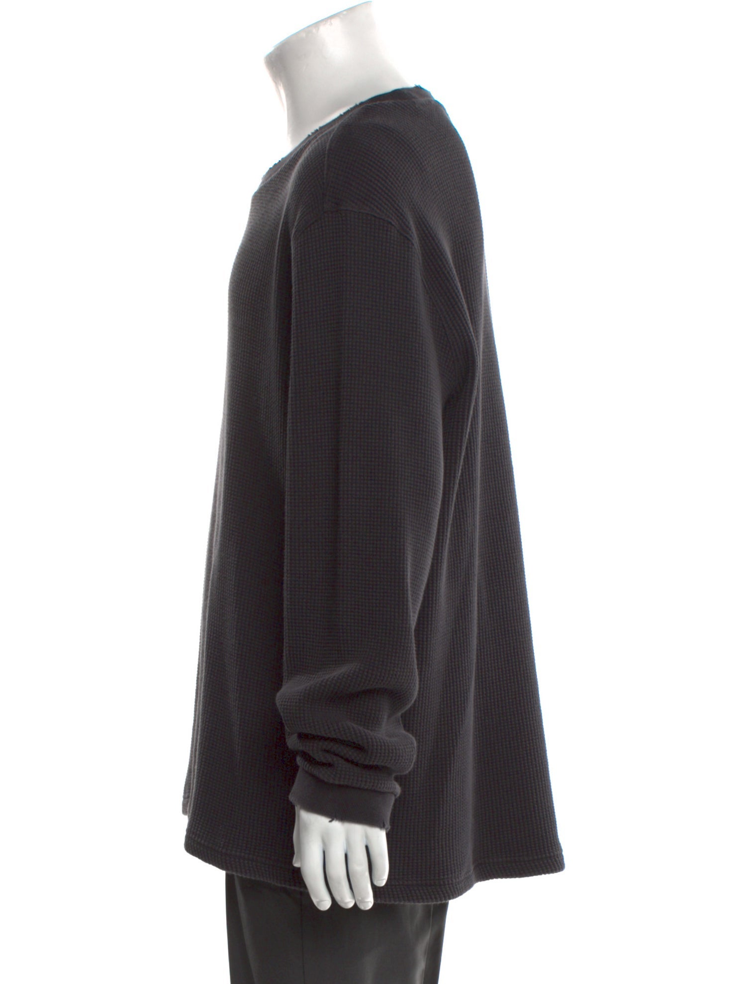 John Varvatos Crew Neck Long Sleeve Pullover