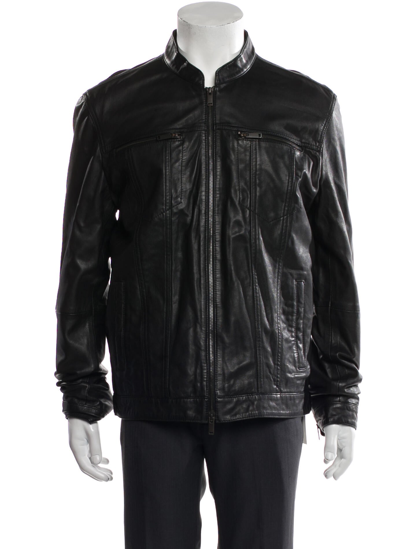 John Varvatos Leather Jacket