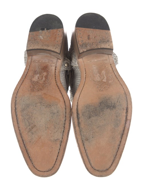 John Varvatos Snakeskin Boots