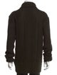 John Varvatos Wool Mock Neck Cardigan