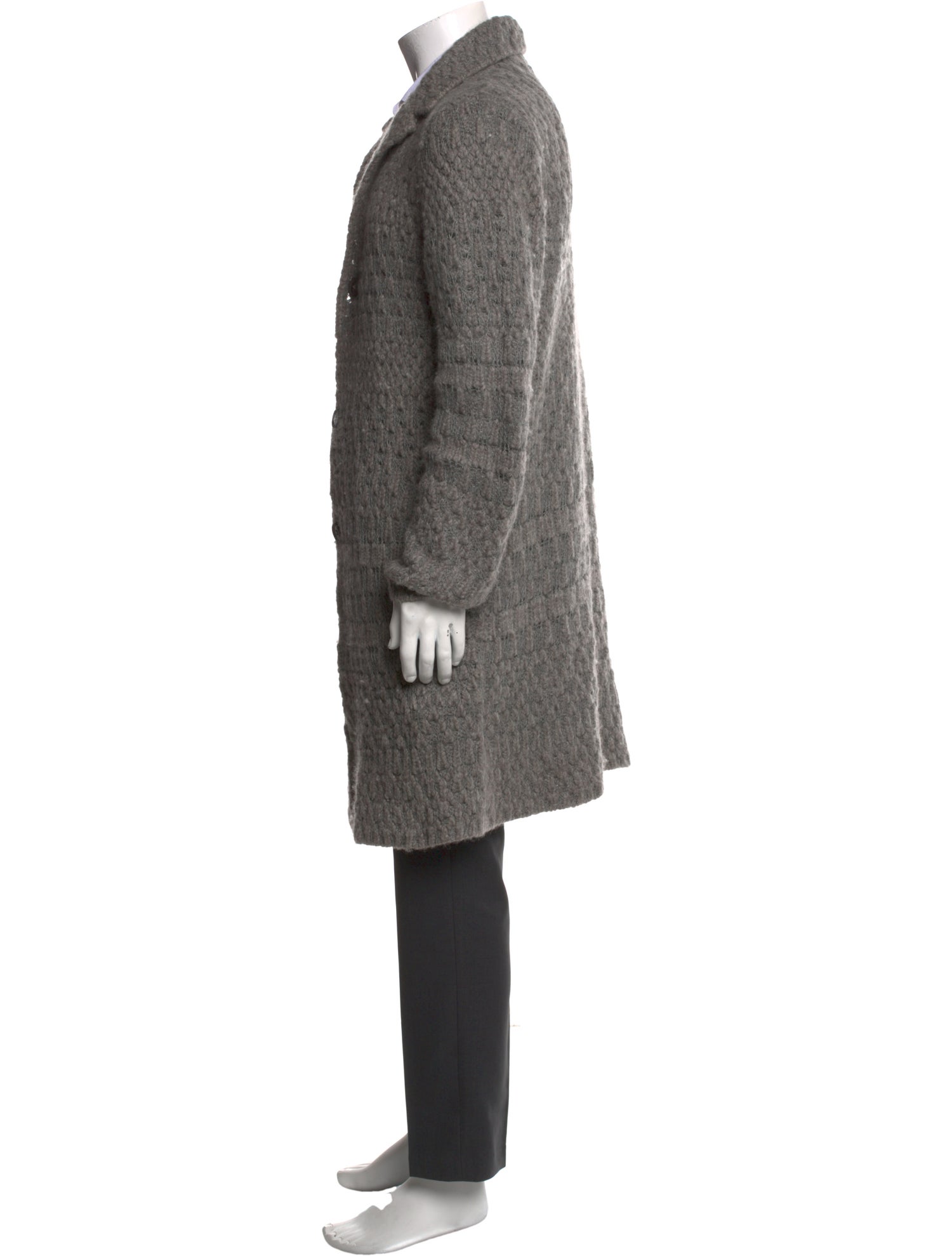 John Varvatos Wool V-Neck Cardigan