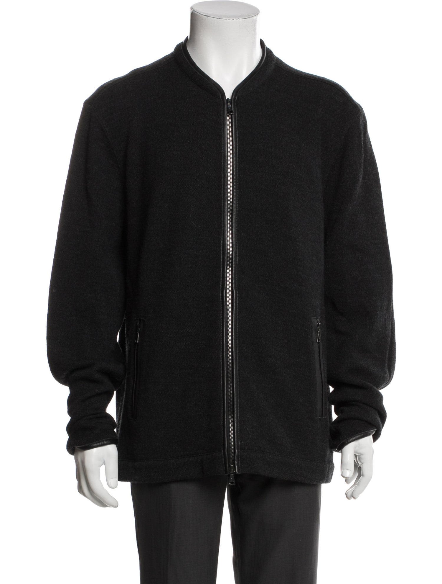 John Varvatos Wool Bomber Jacket