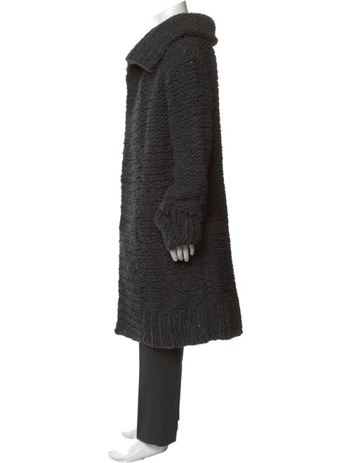 John Varvatos Wool Open Front Cardigan