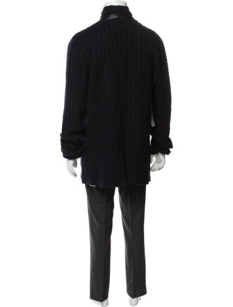 John Varvatos Cashmere Open Front Cardigan
