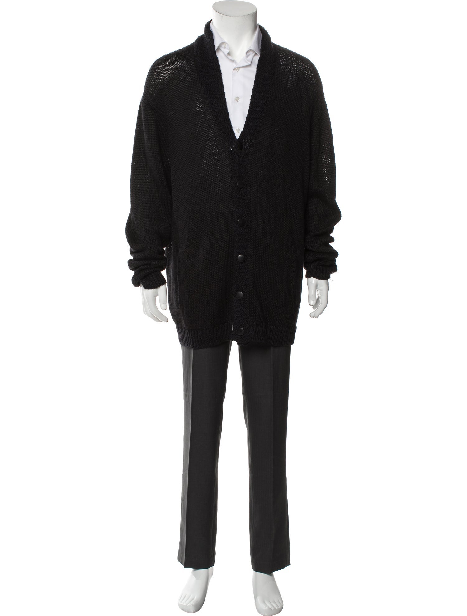 John Varvatos V-Neck Long Sleeve Cardigan