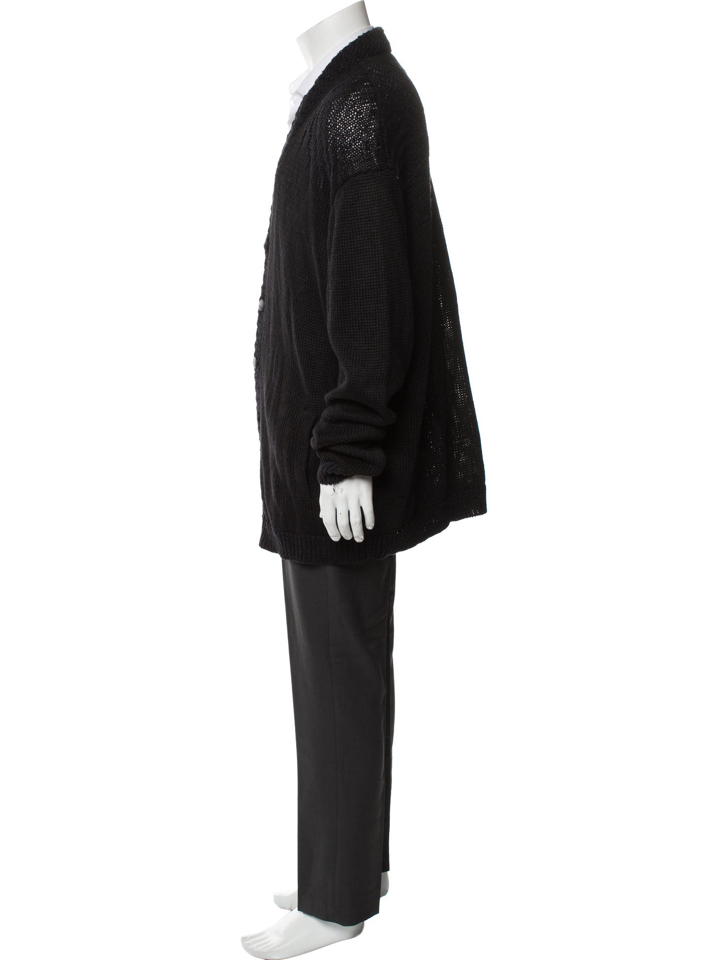 John Varvatos V-Neck Long Sleeve Cardigan