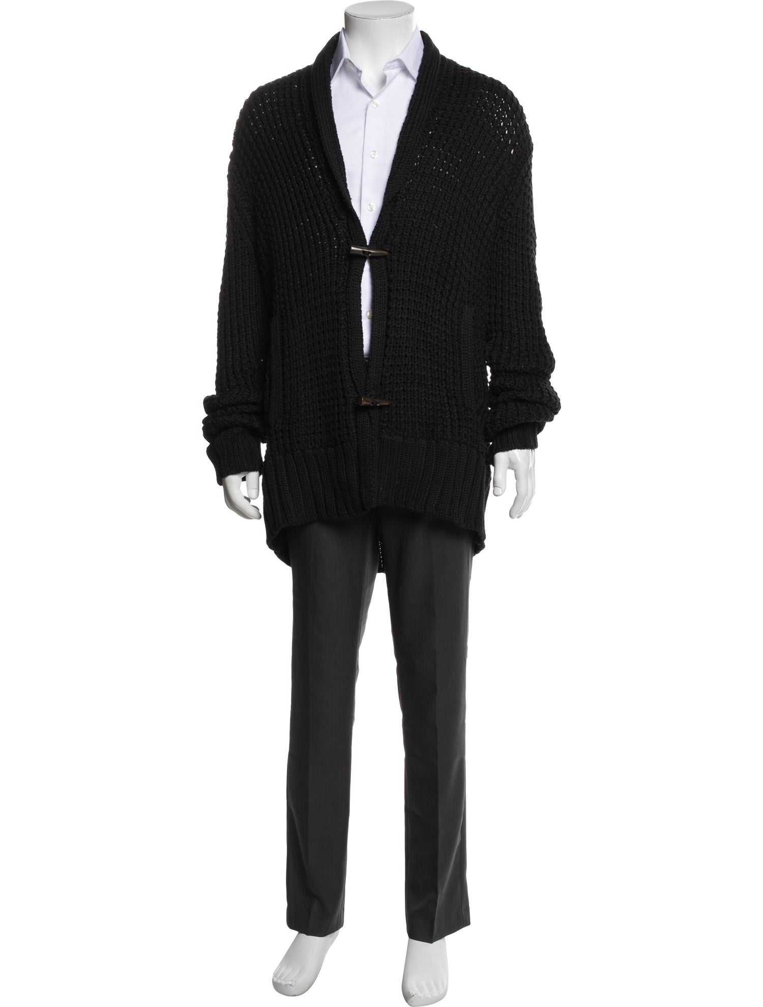 John Varvatos V-Neck Long Sleeve Cardigan