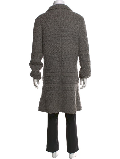 John Varvatos Wool Open Front Cardigan