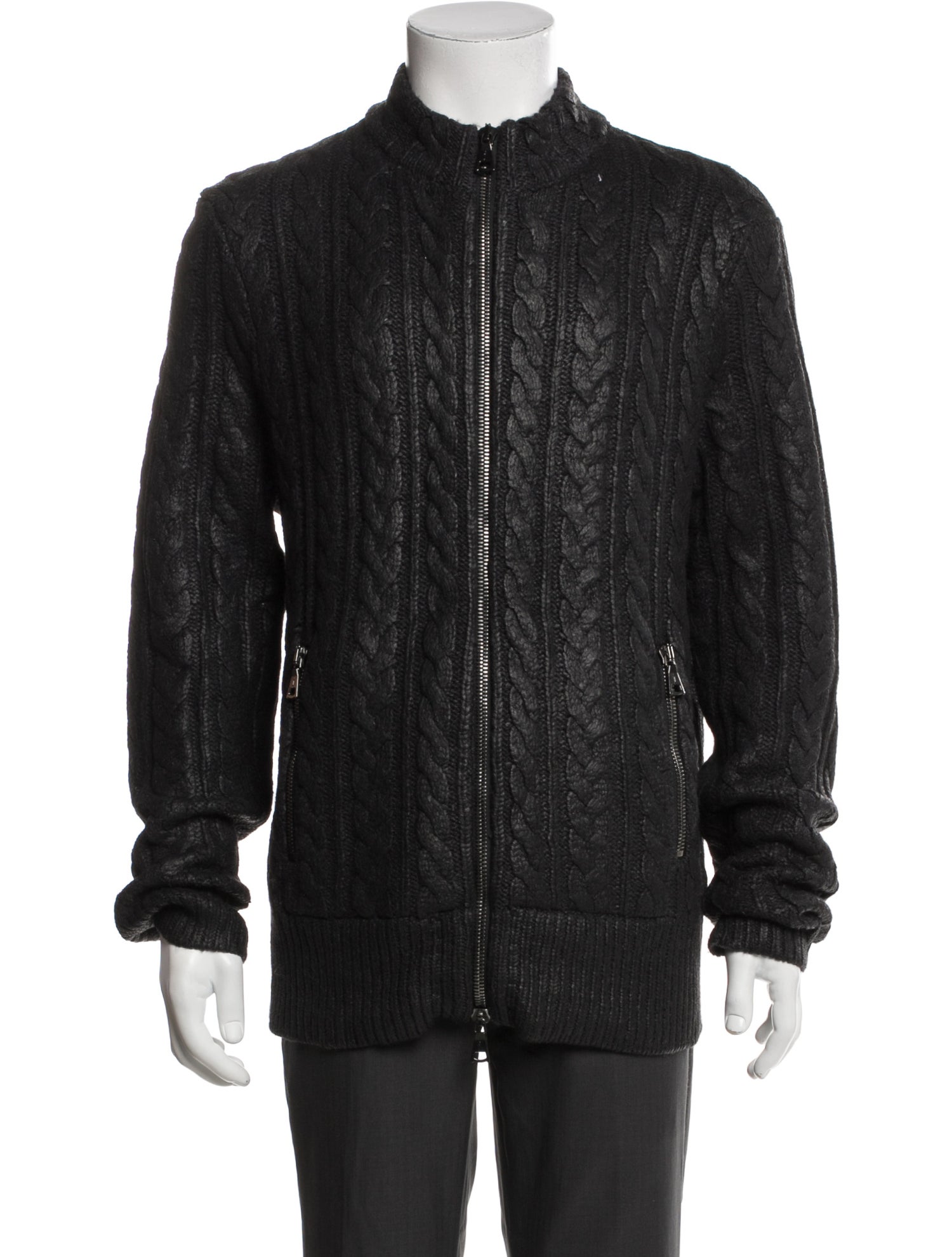 John Varvatos Wool Bomber Jacket
