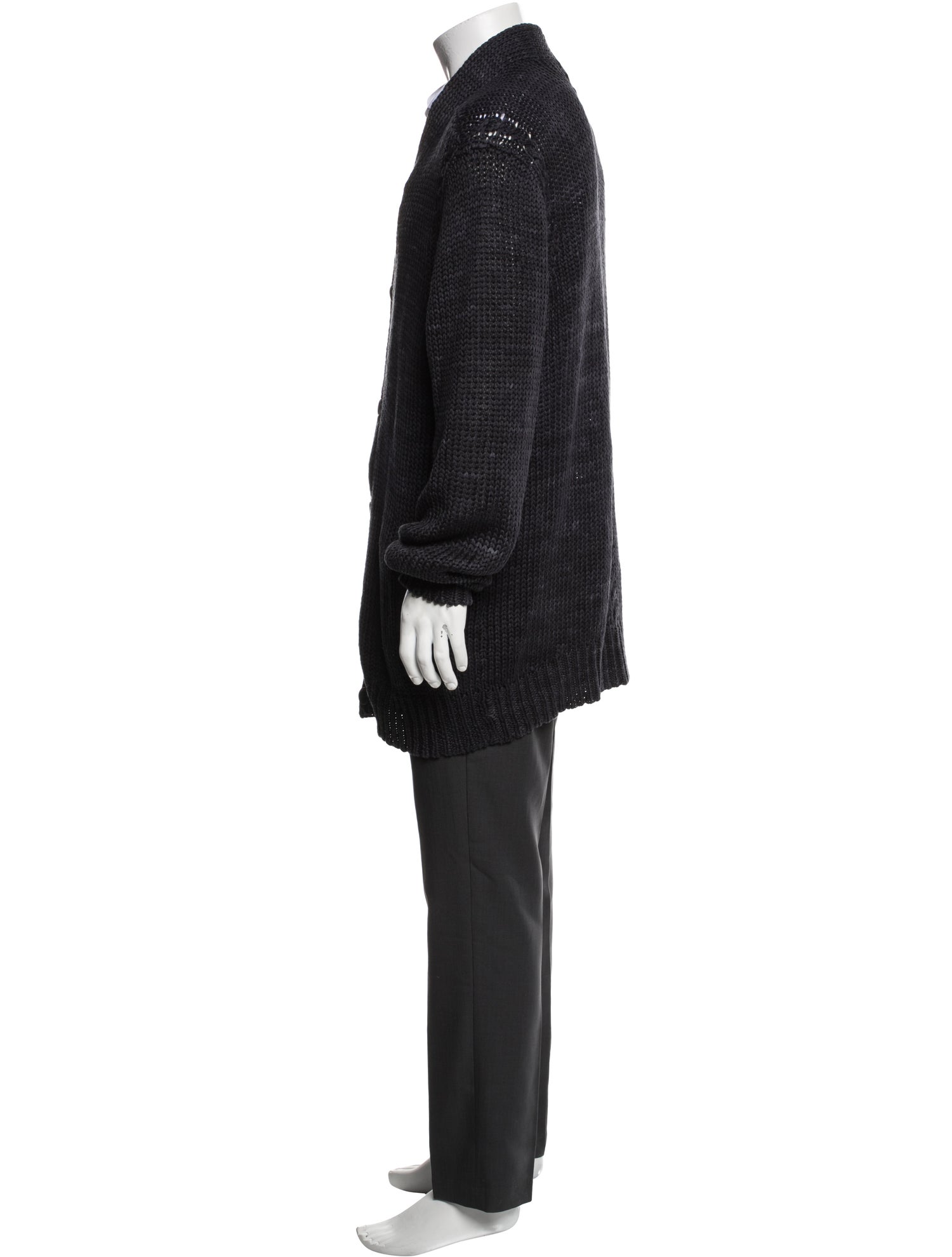 John Varvatos V-Neck Long Sleeve Cardigan
