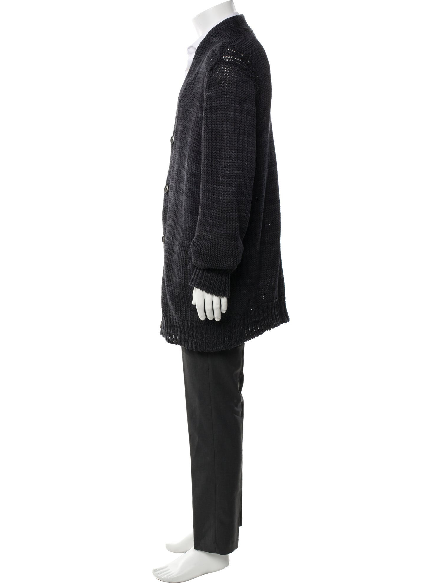 John Varvatos V-Neck Long Sleeve Cardigan