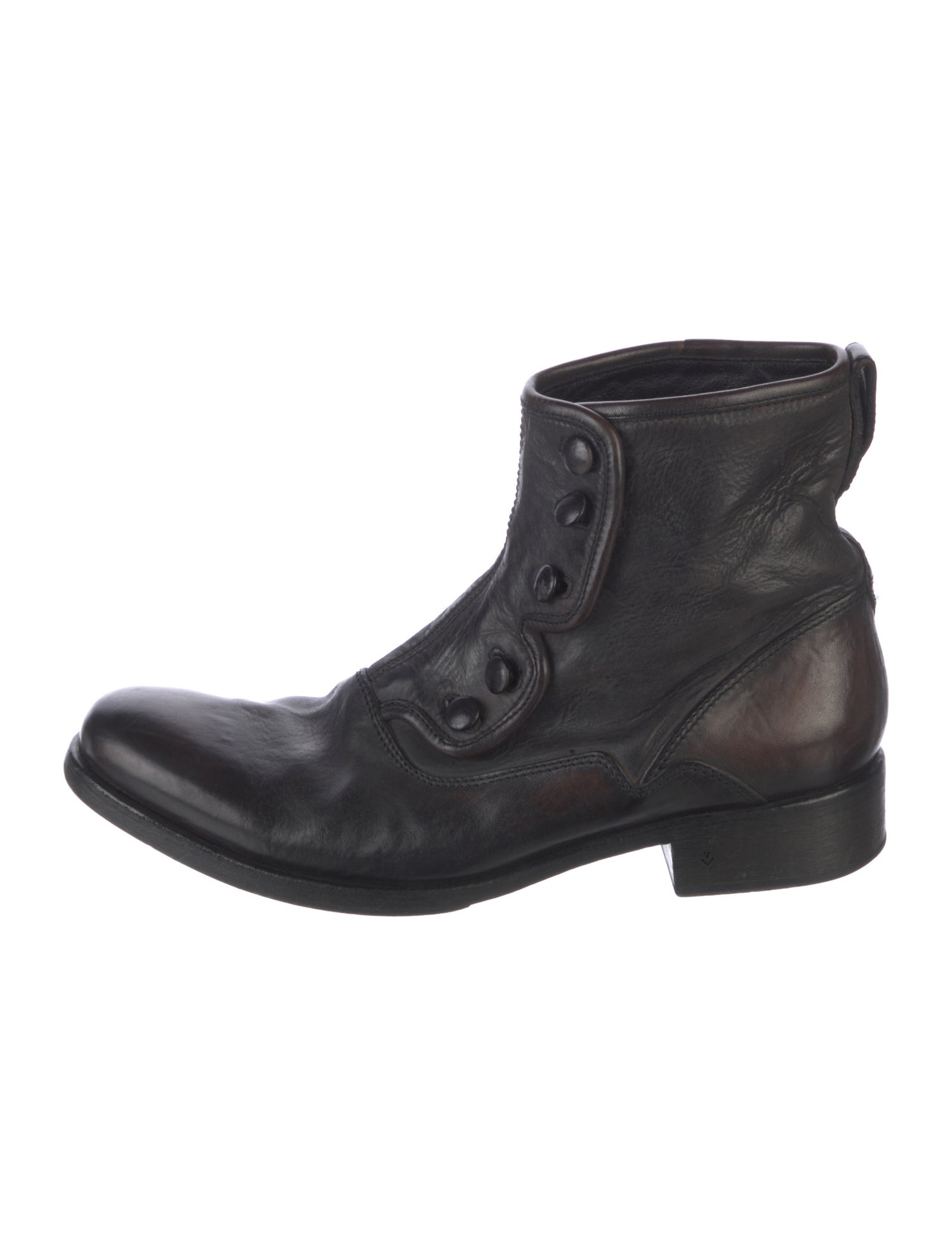John Varvatos Leather Boots