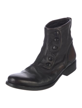 John Varvatos Leather Boots