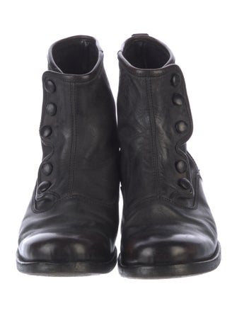 John Varvatos Leather Boots