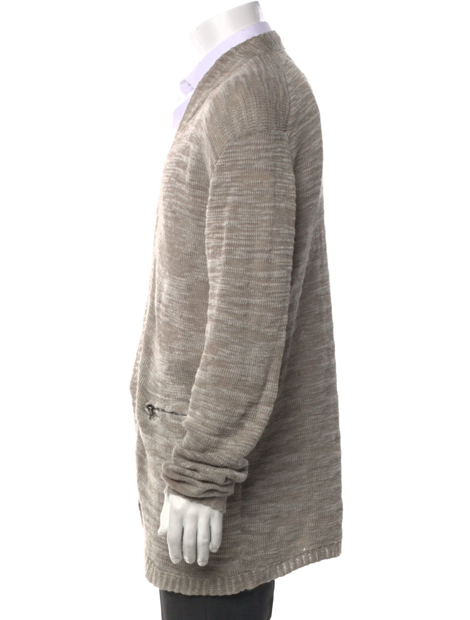 John Varvatos V-Neck Long Sleeve Cardigan