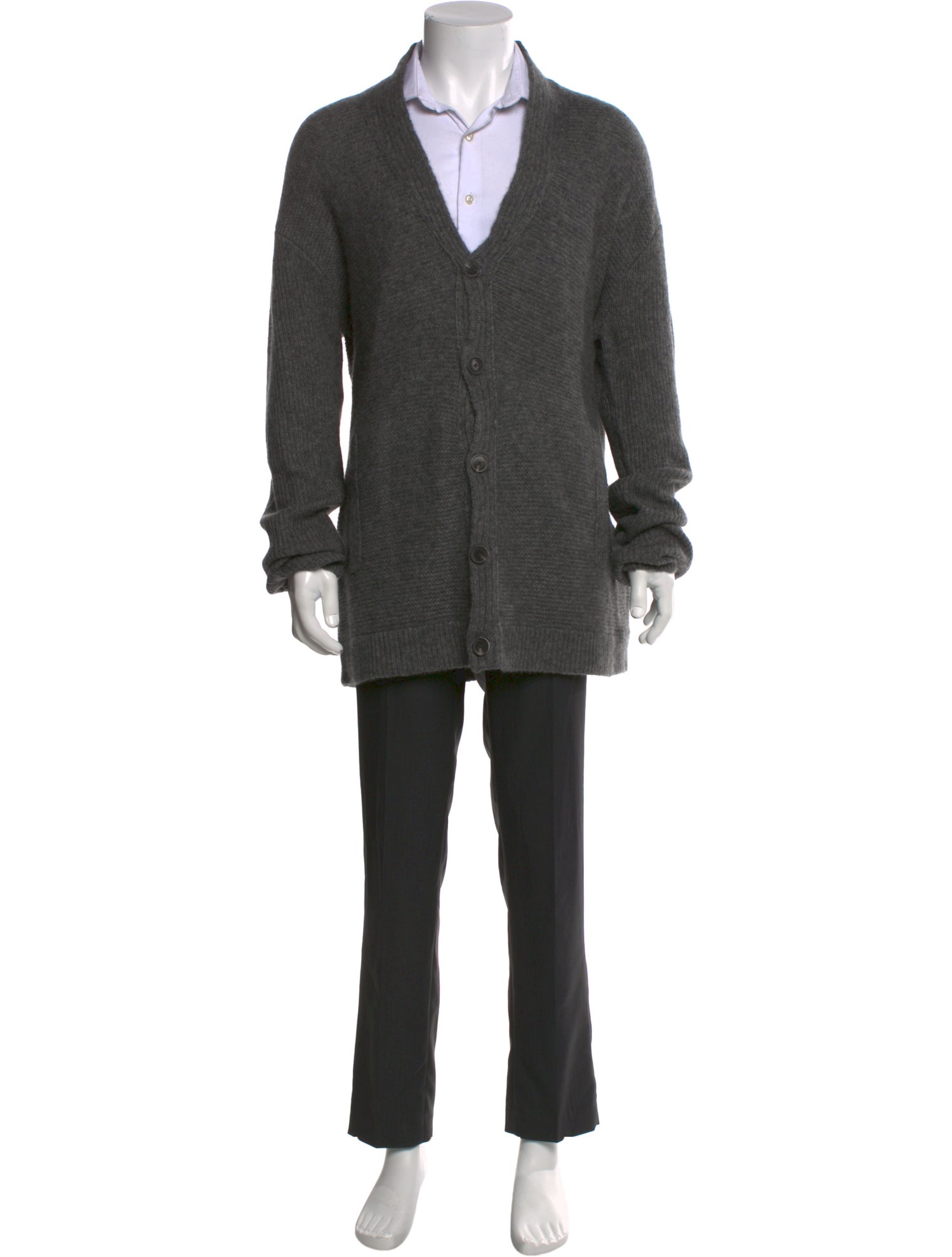 John Varvatos Cashmere V-Neck Cardigan