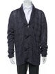 John Varvatos Linen V-Neck Cardigan