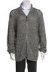 John Varvatos Linen Tweed Pattern Peacoat