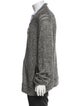 John Varvatos Linen Tweed Pattern Peacoat