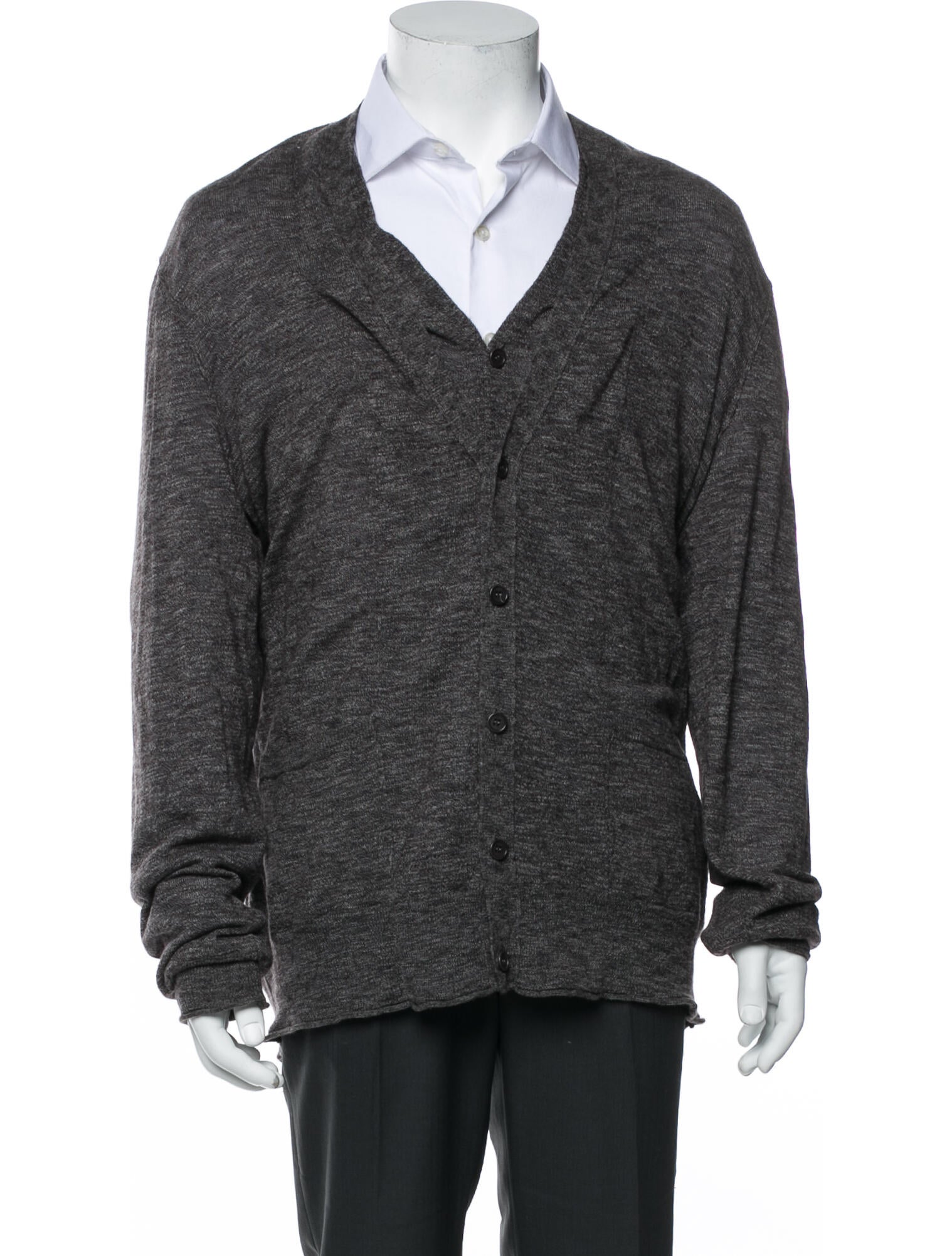 John Varvatos V-Neck Long Sleeve Cardigan