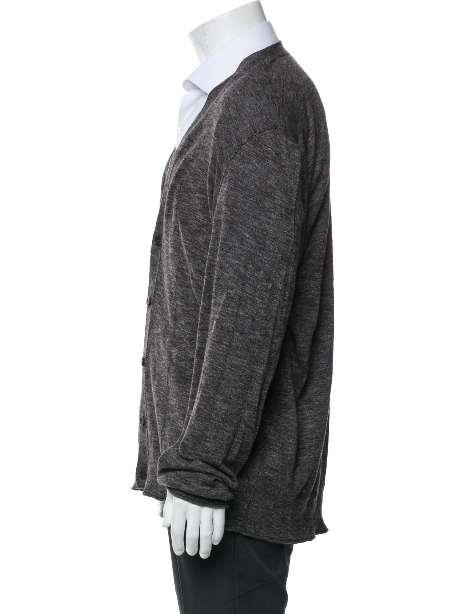 John Varvatos V-Neck Long Sleeve Cardigan