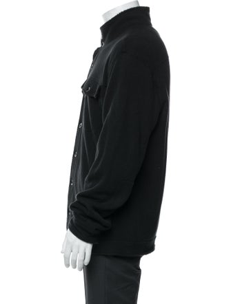 John Varvatos Turtleneck Long Sleeve Cardigan
