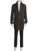 John Varvatos Open Front Long Sleeve Cardigan