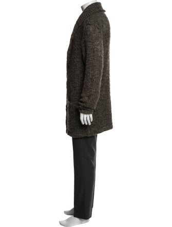 John Varvatos Open Front Long Sleeve Cardigan