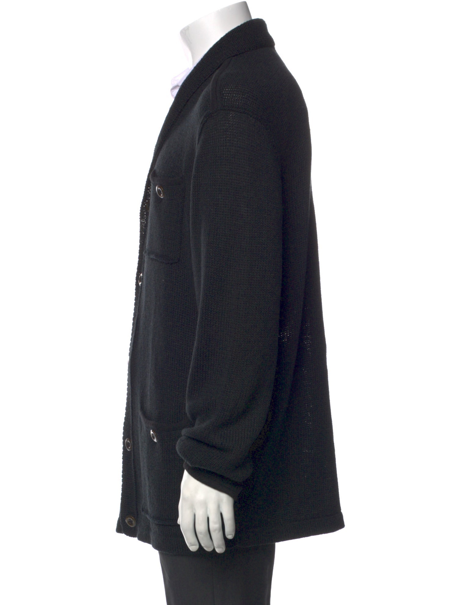 John Varvatos V-Neck Long Sleeve Cardigan