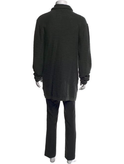 John Varvatos Open Front Long Sleeve Cardigan