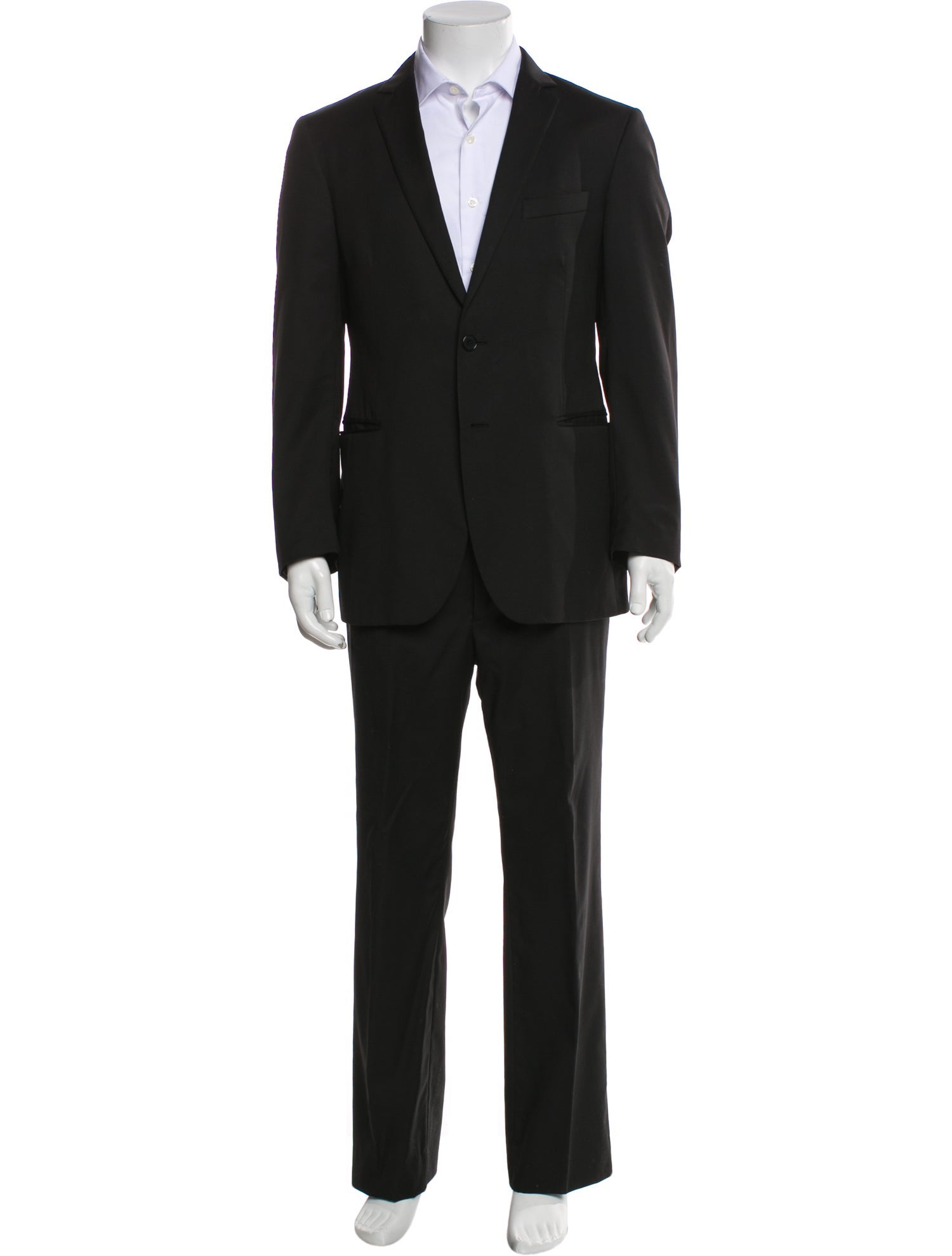John Varvatos Wool Two-Piece Suit Vest