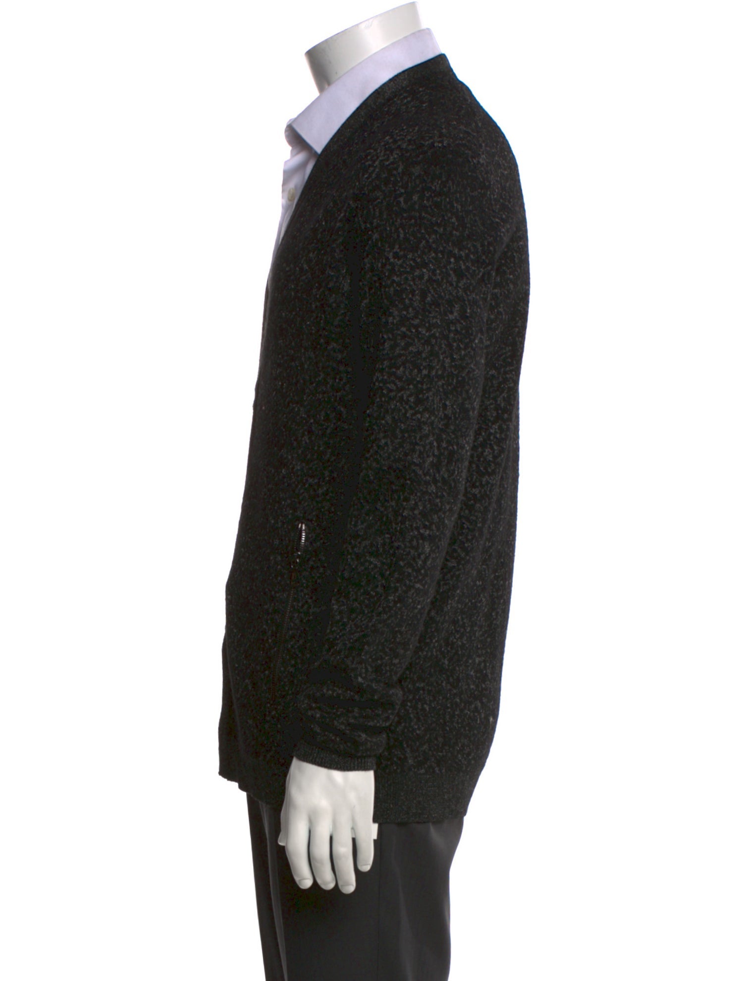 John Varvatos V-Neck Long Sleeve Cardigan