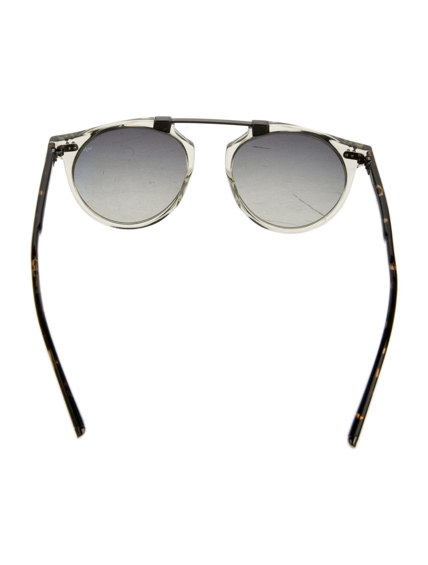 John Varvatos Aviator Tinted Sunglasses