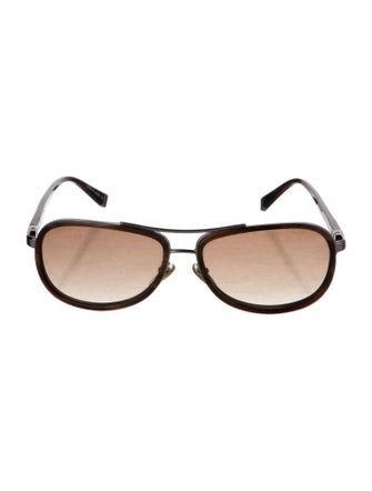 John Varvatos Aviator Gradient Sunglasses