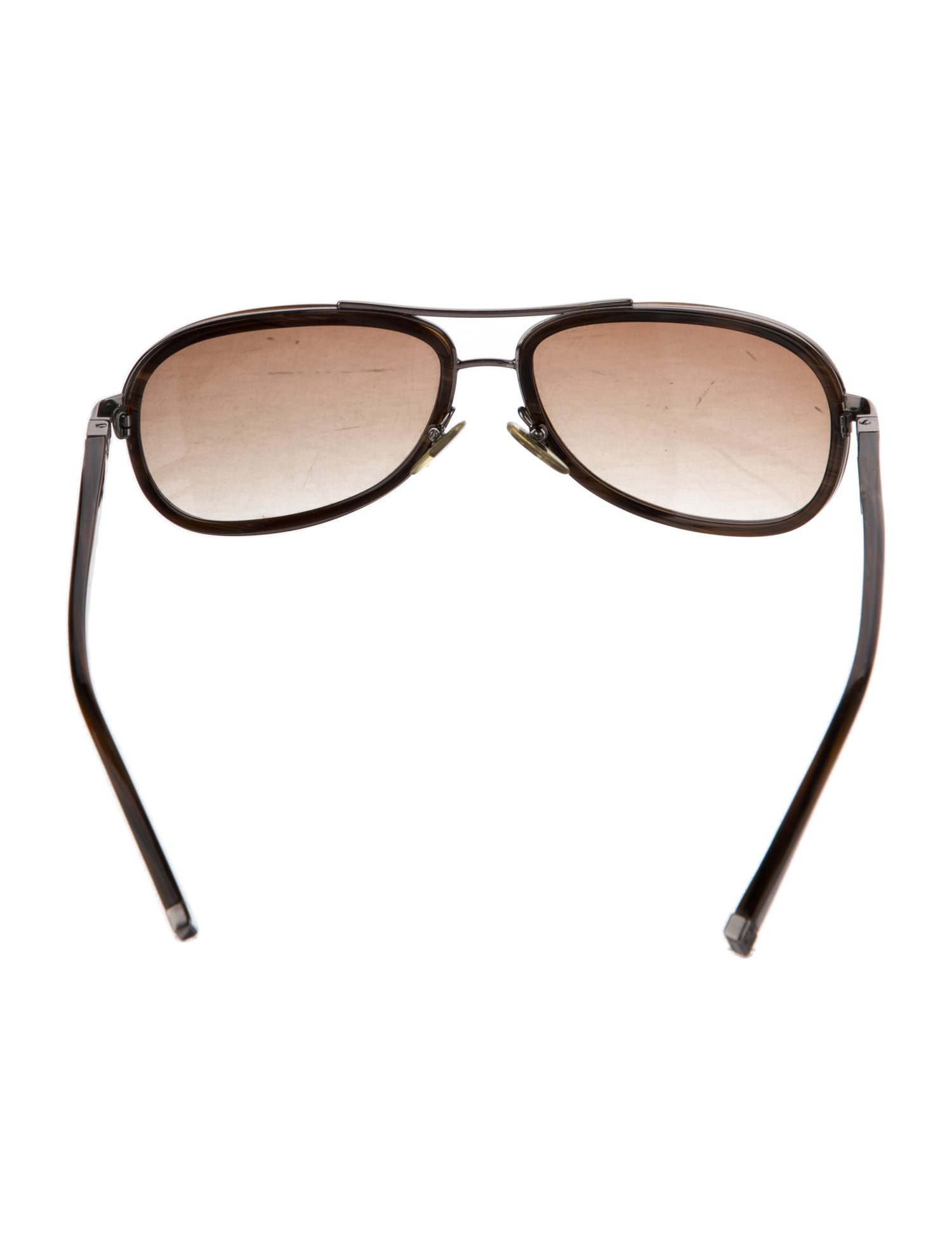 John Varvatos Aviator Gradient Sunglasses
