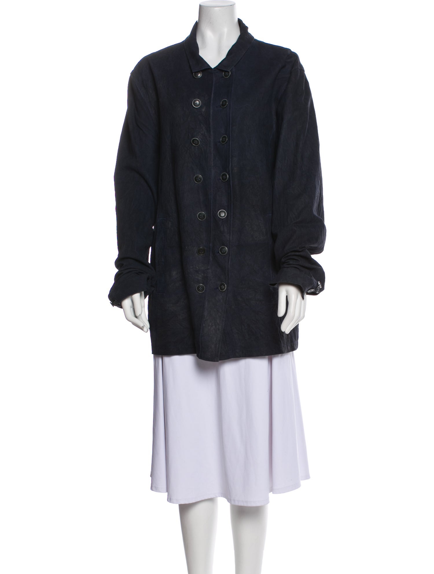 John Varvatos Lambskin Denim Jacket