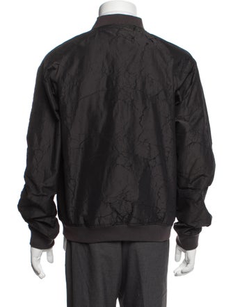 John Varvatos Graphic Print Bomber Jacket