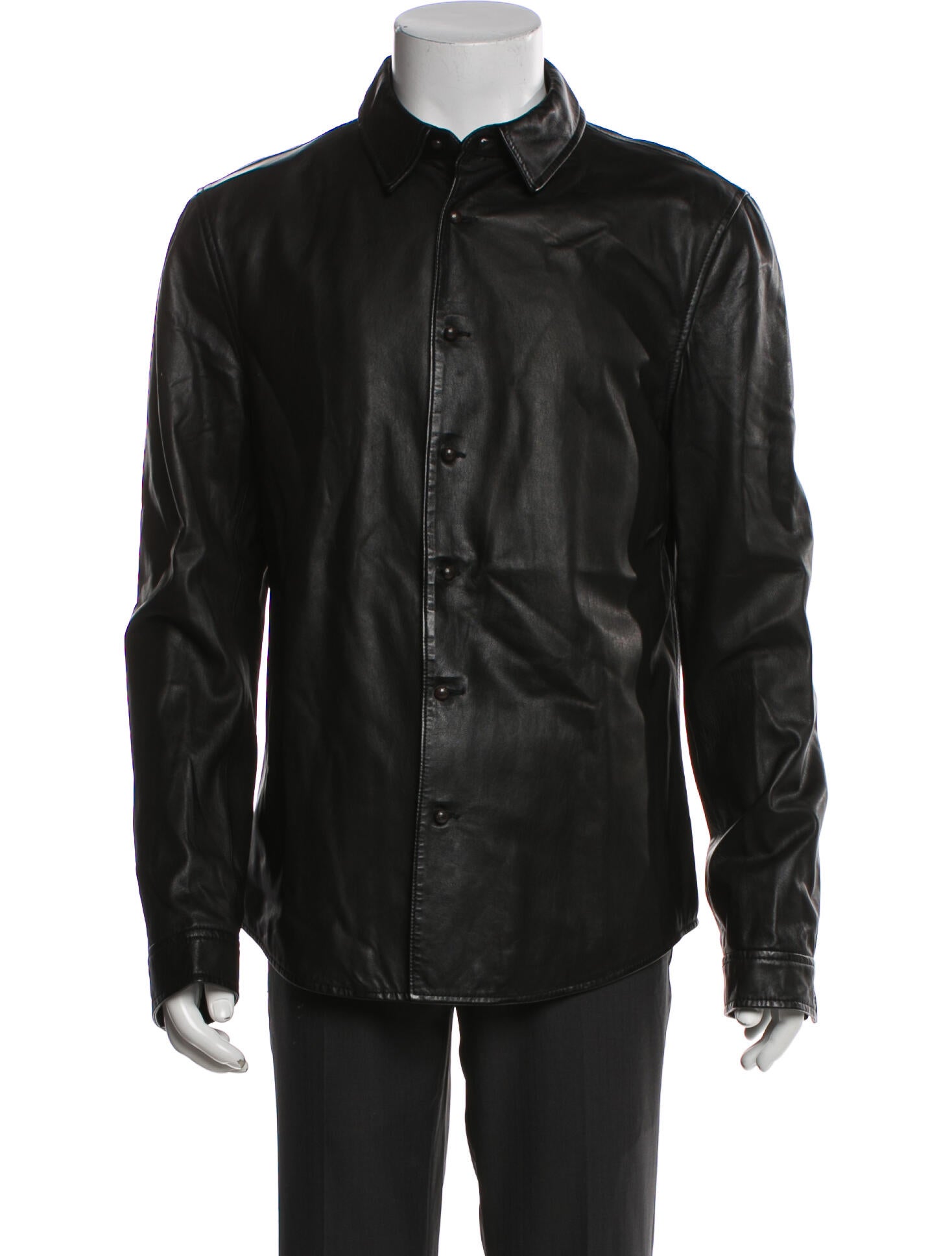 John Varvatos Lambskin Moto Jacket